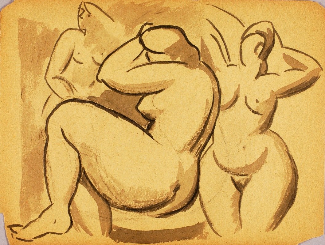 `Three Female Nudes (1978) -