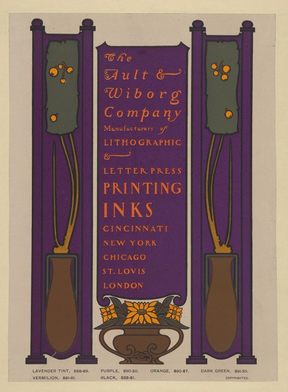 `Ault and Wiborg, Ad. 132 (1890`1913) -