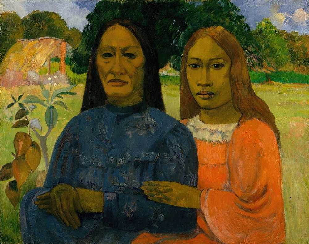 两个女人`
Two Women (1901)  by Paul Gauguin