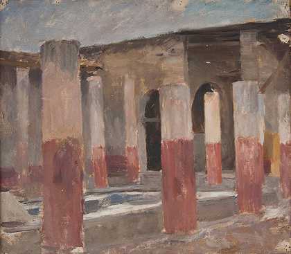 庞贝`Pompeii (1890) by Jan Ciągliński
