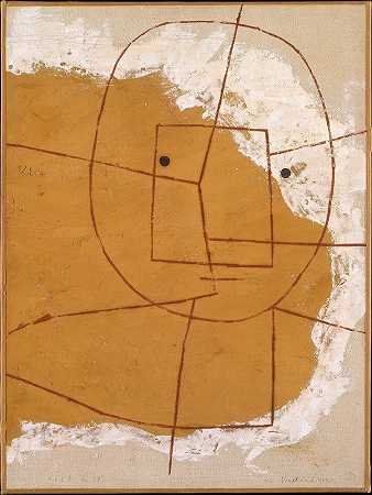 一个了解的人`One Who Understands (1934) by Paul Klee