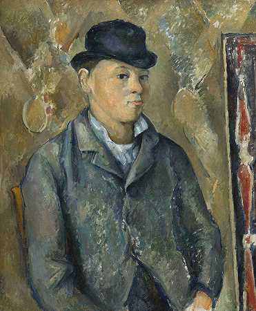 艺术家;S儿子，保罗`The Artists Son,Paul (1886~1887) by Paul Cézanne