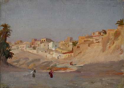 西班牙（elche）`Spain (Elche) (1899) by Jan Ciągliński