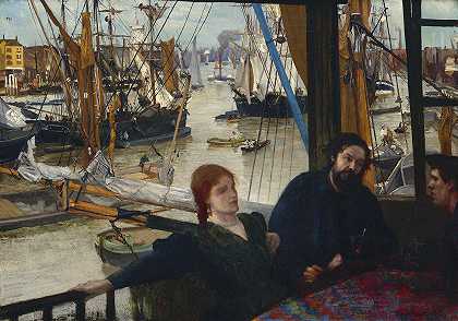 Wapping.`Wapping (1860 1864) by James Abbott McNeill Whistler