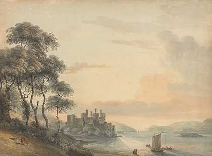 CANWY城堡`Conway Castle by Paul Sandby