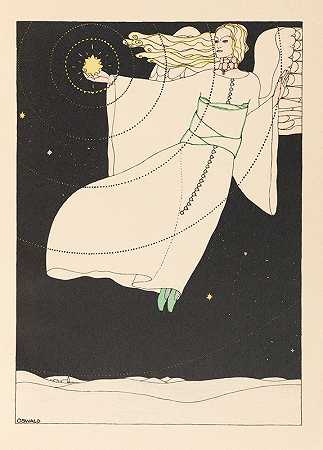 利奥·布朗德，天堂般的童话`Leo Blonder, Himmlische Mär (1914) by Wenzel Oswald