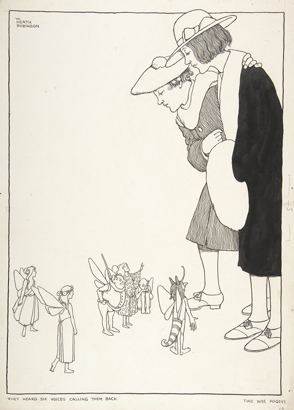 `;They Heard Six Voices Calling Them Back; Two Wee Pogeys, Topsy`Turvy Tales (circa 1923) -