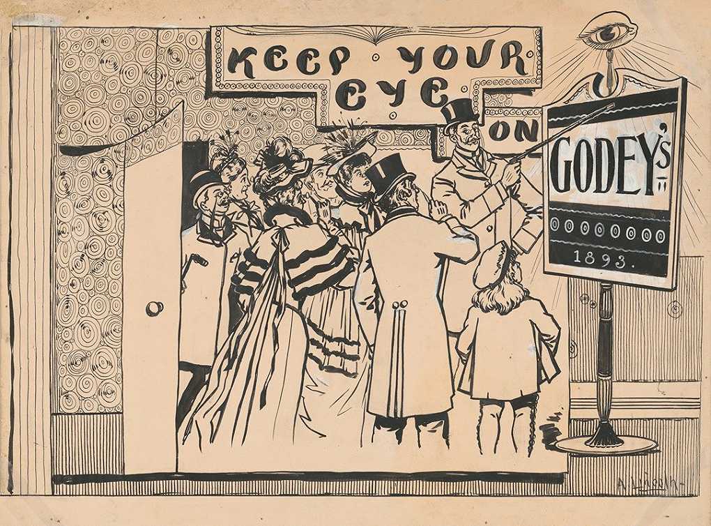 `Keep your eye on Godeys (1893) -