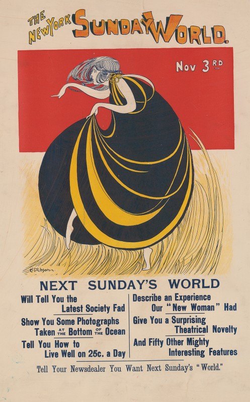 `New York Sunday World, Nov. 3rd (1895) -
