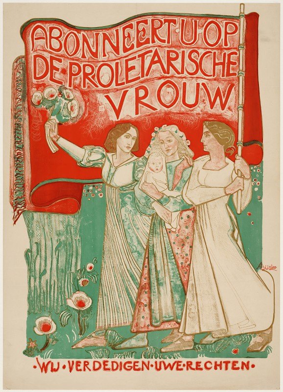 `Abonneert U op De Proletarische Vrouw. Wij verdedigen Uwe rechten (1912`1932) -