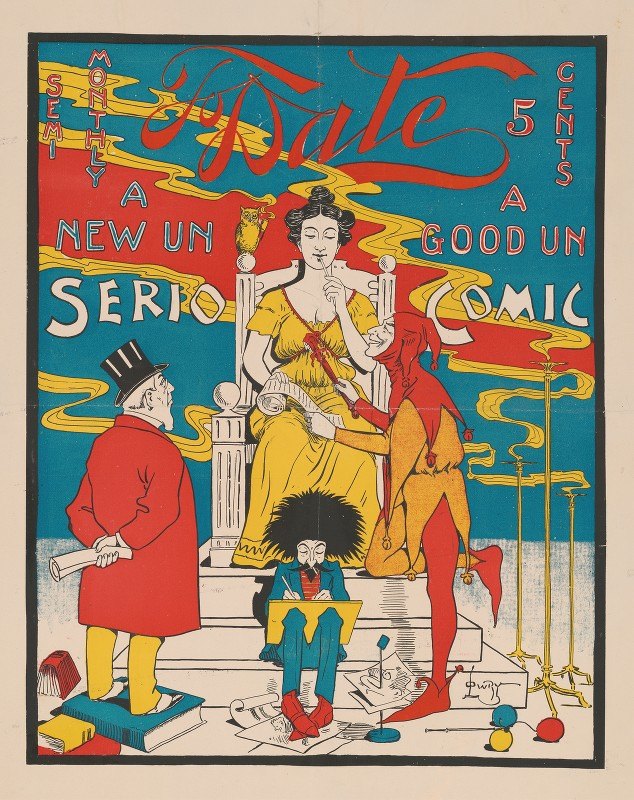 `To Date. A new un serio, a good un comic (1895) -