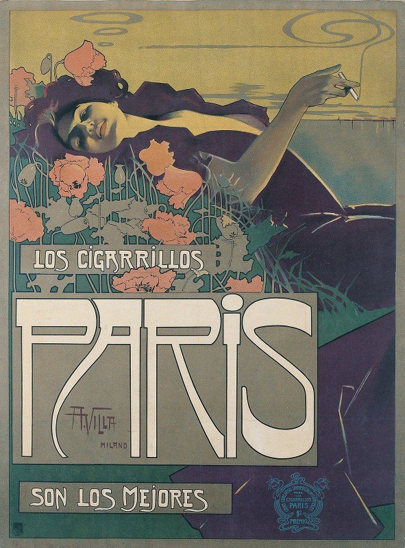 `Cigarrillos Paris (1901) -
