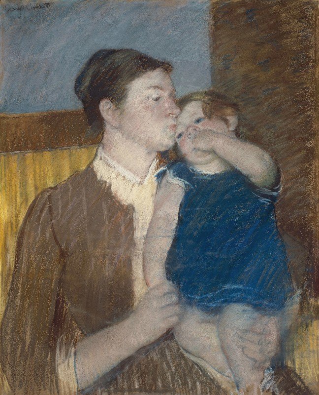 `Mothers Goodnight Kiss (1888) -