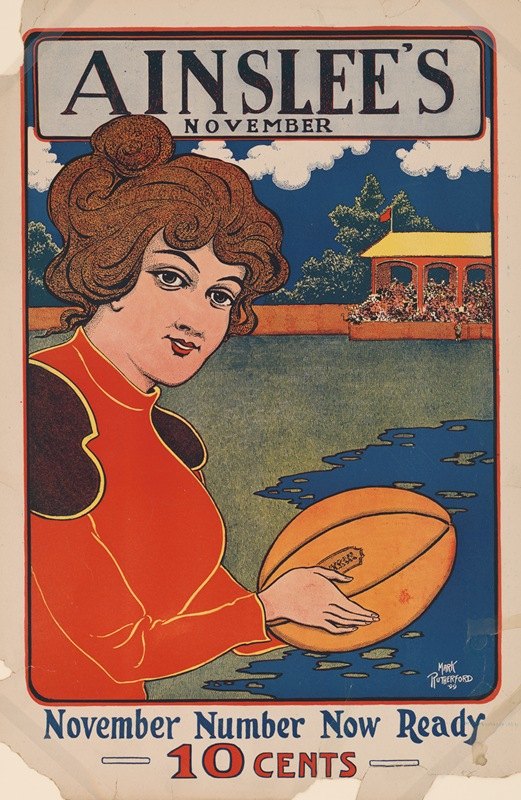 安斯利s十一月`Ainslees November (1899) by Mark Rutherford