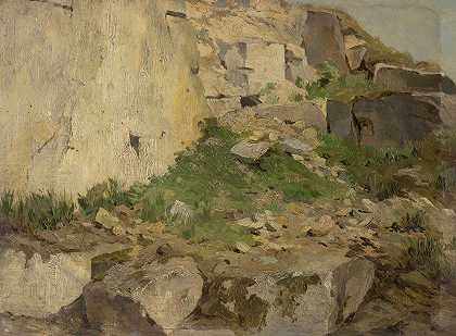 岩石研究`Study of Rocks (1900–1930) by Ľudovít Čordák