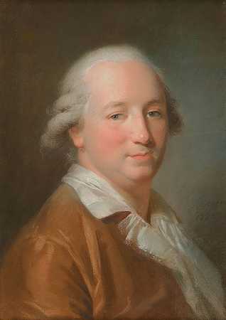 克里斯蒂安·海格林肖像`Portrait de Christian Heigelin (1780) by Johann Friedrich August Tischbein