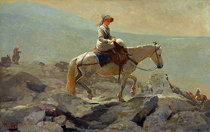 马勒小径，白山`The Bridle Path, White Mountains (1868) by Winslow Homer