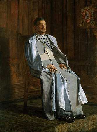 迪奥梅德·法尔科尼奥大主教`Archbishop Diomede Falconio (1905) by Thomas Eakins