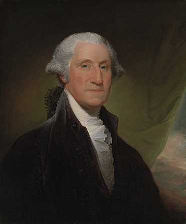 乔治·华盛顿`George Washington (1795) by Gilbert Stuart