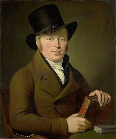 巴伦德·克莱恩·巴伦兹（1774-1829），诗人`Barend Klijn Barendsz (1774~1829), Poet (1813) by Adriaan de Lelie