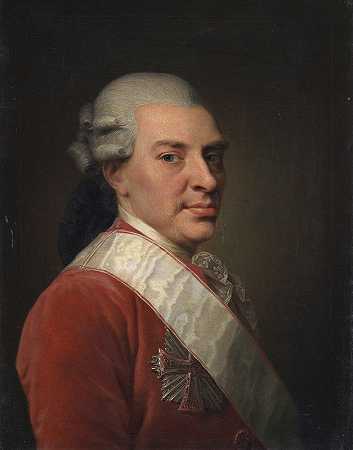 Henrik Hielmstierne参赞`Geheimeråd Henrik Hielmstierne (1780) by Jens Juel