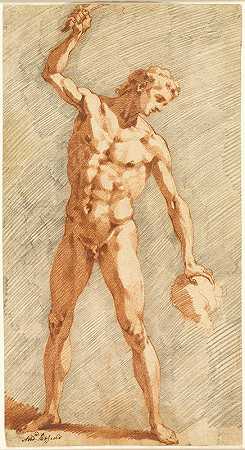 常设学院`Standing Academy (c. 1587) by Andrea Boscoli