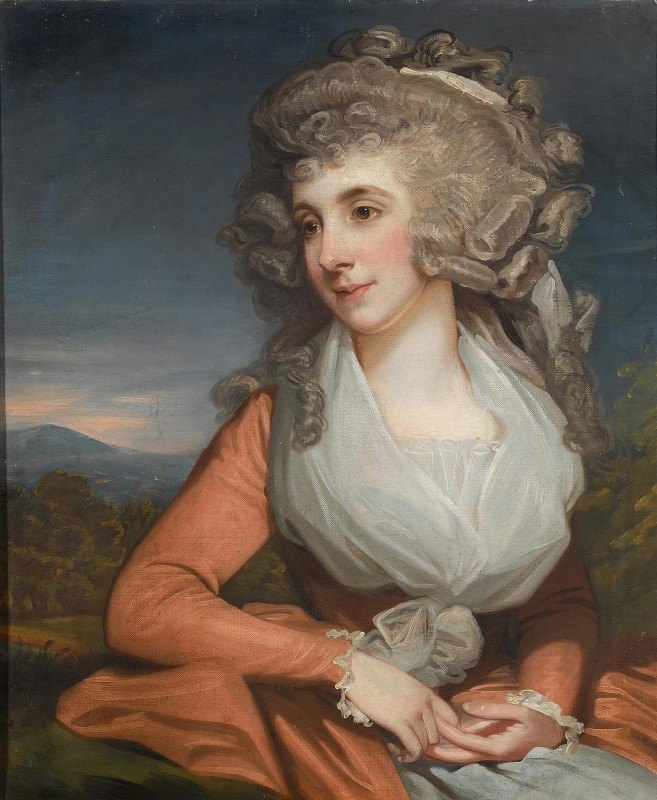 `A Portrait Of Mrs Mary Livius-
