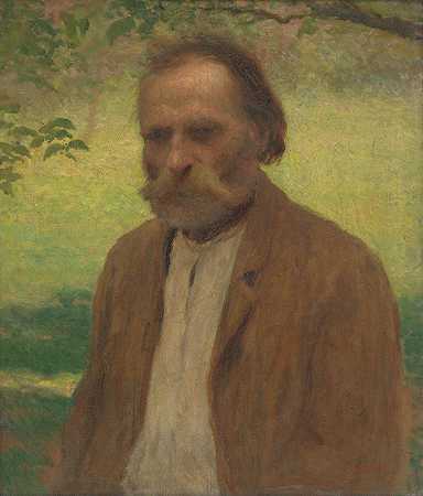 Starec v plenéri`Starec v plenéri (1908) by Elemír Halász-Hradil