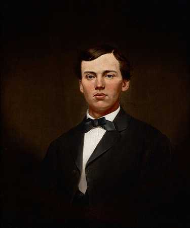 威廉·格利·蒙森肖像`Portrait Of William Gurley Munson (1868) by William Merritt Chase
