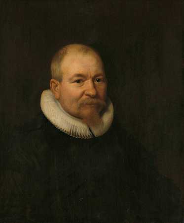 塞缪尔·范兰斯伯格（公元1669年），鹿特丹的抗议部长`Samuel van Lansbergen (d. 1669), Remonstrant Minister in Rotterdam (1646) by Bartholomeus van der Helst