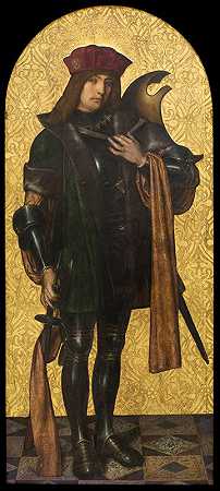 圣坎迪斯`Saint Candidus (from 1502 until 1507) by Ayne Bru