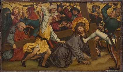 耶稣背着十字架`Christ Carrying the Cross (1500~15) by Hans Maler