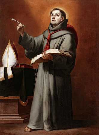 圣博纳文图拉`Saint Bonaventura by Bartolomé Estebán Murillo