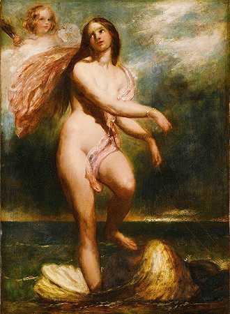 维纳斯的诞生`The Birth Of Venus by William Etty
