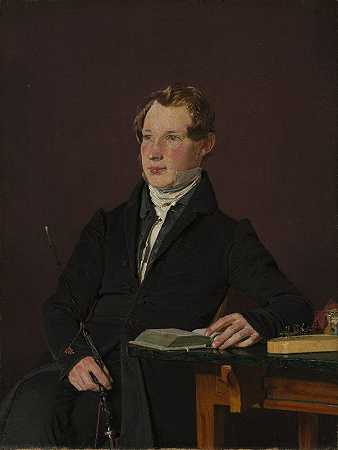 Johann Henning Kjetil Hjardemaal博士`Dr. Johann Henning Kjetil Hjardemaal (1833) by Christen Købke