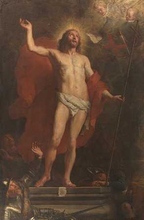 基督复活`The Resurrection of Christ (1599~1669) by Gaspar de Crayer