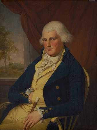 威廉·惠特克罗夫特`William Whetcroft (ca. 1785) by Charles Willson Peale