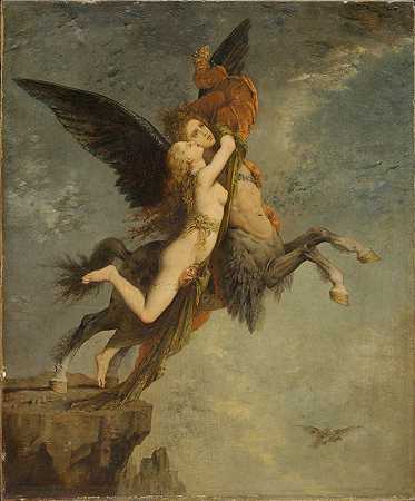 凯米拉`The Chimera (1867) by Gustave Moreau