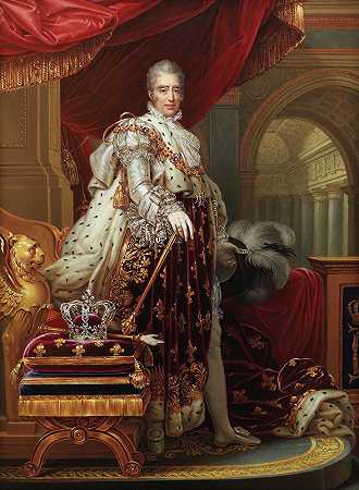 查尔斯十世（1757-1836），法国国王`Charles X (1757–1836), King of France (1829) by Henry Bone