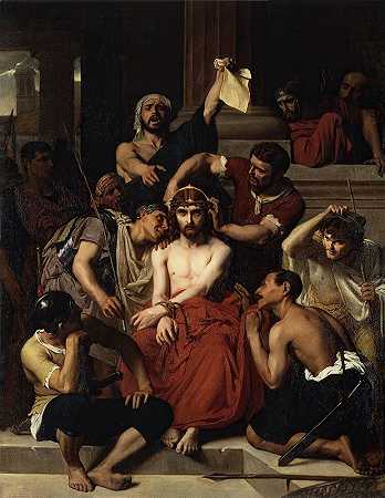 耶稣在总督府`Jesus~In The Praetorium by François-Léon Benouville