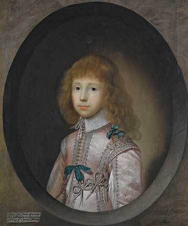 罗伯特、布鲁斯勋爵、后来的埃尔金第二伯爵和艾尔斯伯里第一伯爵的肖像（1626-1685）`Portrait of Robert, Lord Bruce, Later 2nd Earl of Elgin And 1st Earl of Ailesbury (1626~1685) (1635) by Cornelis Jonson van Ceulen