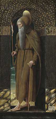 哲罗姆`Saint Jerome (c. 1470~1475) by Francesco Benaglio