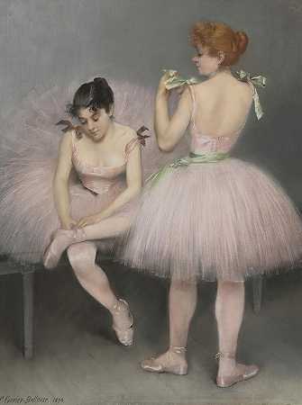 丹瑟`Les danseuses (1894) by Pierre Carrier-Belleuse