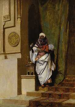 吉尔`Tangiers (1873) by Jean-Joseph-Benjamin Constant 