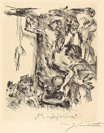 殉道`Martyrium (Martyrdom) (1921) by Lovis Corinth