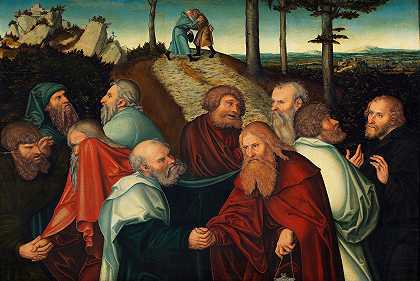 使徒的离别`The Parting of the Apostles by Hans Cranach