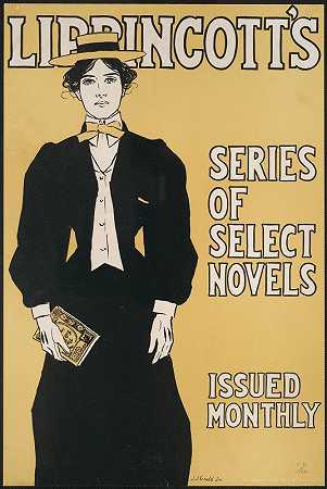 利平科特s系列精选小说，月刊`Lippincotts series of select novels, issued monthly (1896) by Joseph Gould