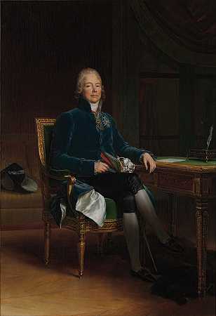 查尔斯·莫里斯·德塔利兰德·佩里戈德（1754-1838），本笃王子`Charles Maurice de Talleyrand Périgord (1754–1838), Prince de Bénévent (1808) by François Gérard