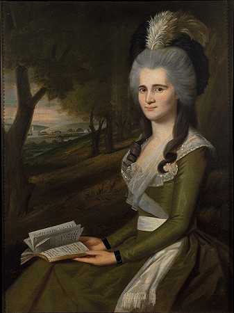 埃丝特·博德曼`Esther Boardman (1789) by Ralph Earl