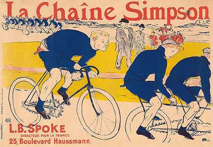 辛普森`The Simpson (1896) by Henri de Toulouse-Lautrec